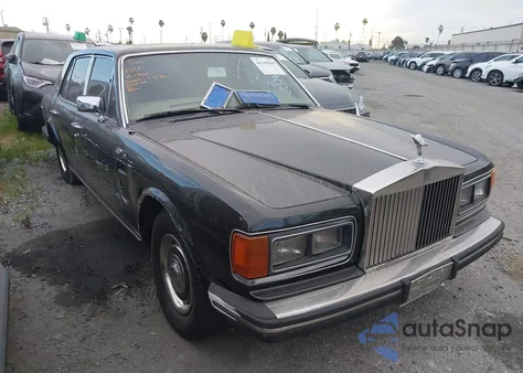 1984 Rolls-Royce Silver Spirit from USA, damaged, VIN SCAZS42A8ECX09917